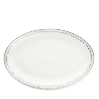 Malmaison Imp&eacute;riale Platinum Oval Platter