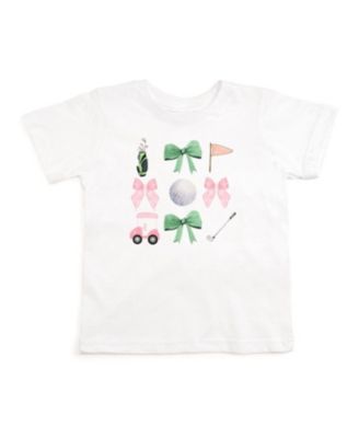 Sweet Wink - Girls' Coquette Golf Girl Short Sleeve T-Shirt - Baby