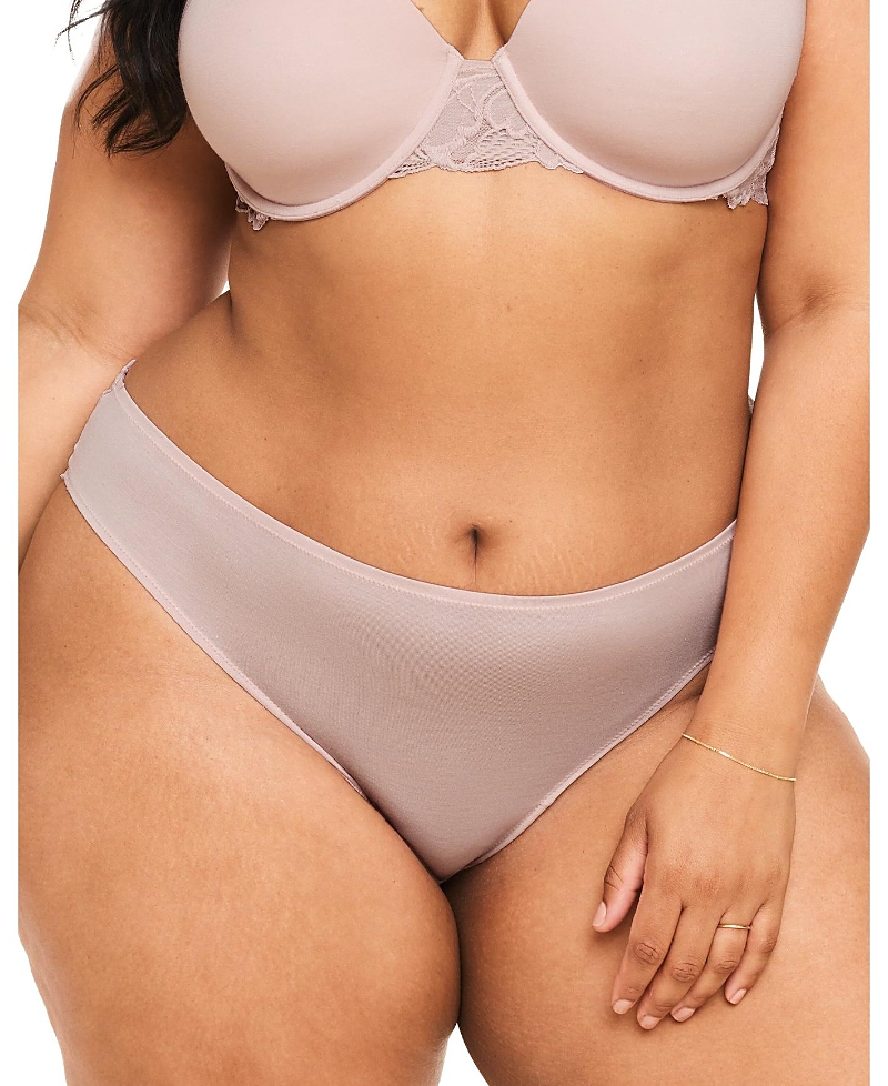 Adore Me Plus Size Teagan Bikini Panty In Medium Beige