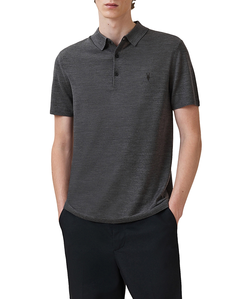 Allsaints Mode Merino Wool Polo Shirt