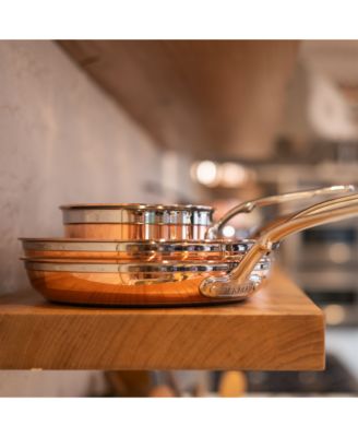 CopperBond&amp;reg; 12.5&amp;quot; Induction Copper Skillet