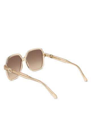 Gancini Square Sunglasses, 57mm