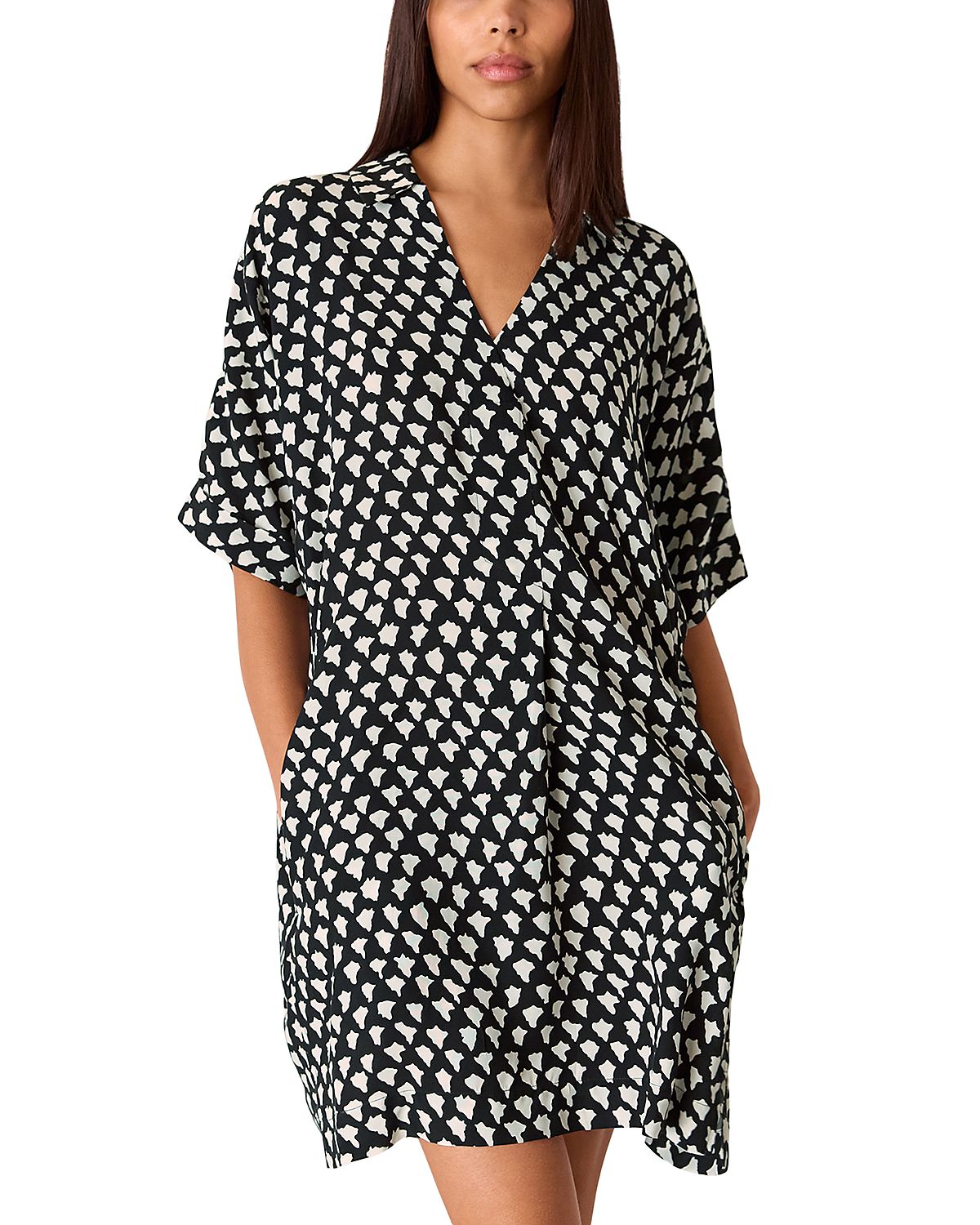 Whistles Triangle Relaxed Short Dress