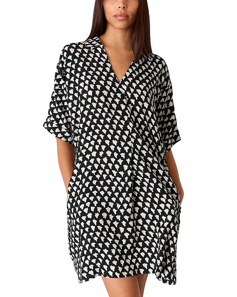 Whistles Triangle Relaxed Short Dress