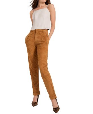 Penny Recycled Leather Cami Top