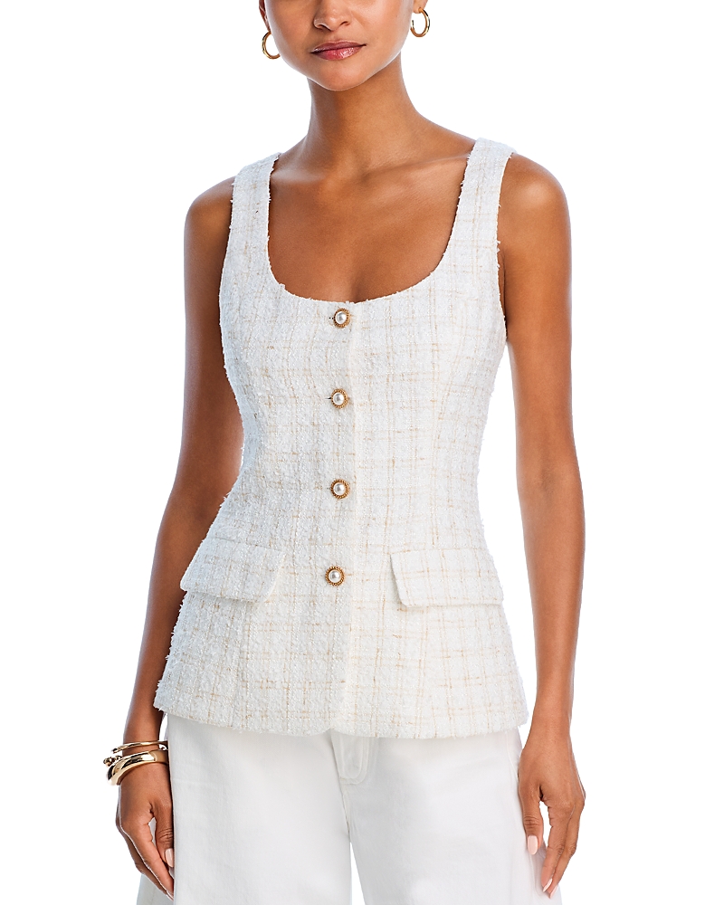 AQUA TWEED VEST