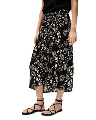 ba&sh - Jupe Annie Floral Asymmetric A Line Skirt