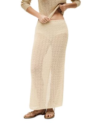 ba&sh - Jupe Prettie Crochet Maxi Skirt