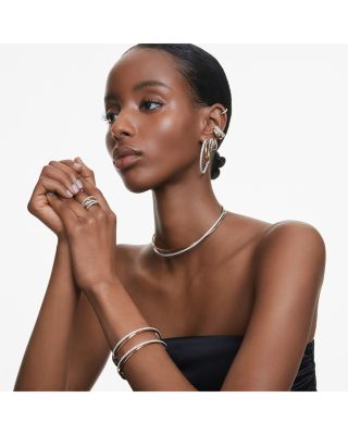 Hyperbola Crystal Multi Row Ring 