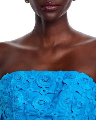 Kait Tile Lace Midi Dress