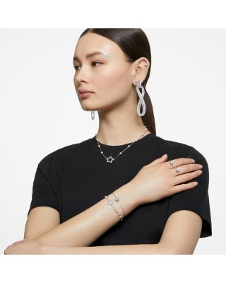 Una Crystal Halo Ring