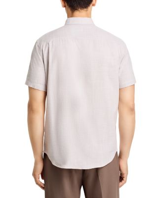 Fairfax Tahini Etch Short Sleeve Shirt