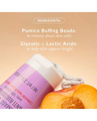 KP Bump Eraser Body Scrub with 10% AHA - Fresh Peach 8 oz.