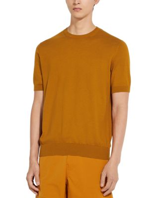 Zegna Regular Fit Premium Cotton Tee