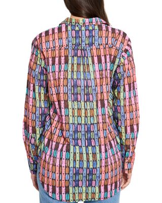 Rainbow Macaroon Boyfriend Shirt