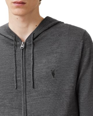 Mode Merino Wool Slim Fit Full Zip Hoodie