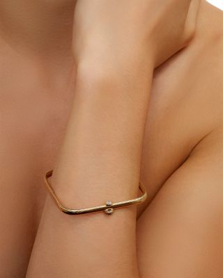 Yvonne L&eacute;on 9K Yellow Gold Malachite, Lapis Lazuli & Gray and Black Diamond Scarabee Scarab Ring