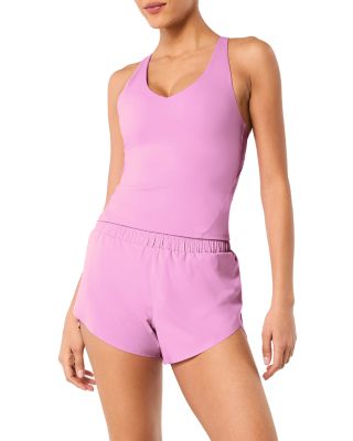 V Neck Cross Back Tank Top