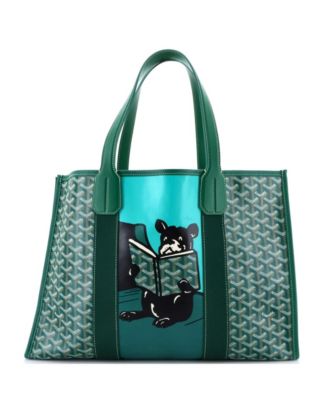Pre-Owned Goyard - MM Villette Tote Printed Coated Canvas