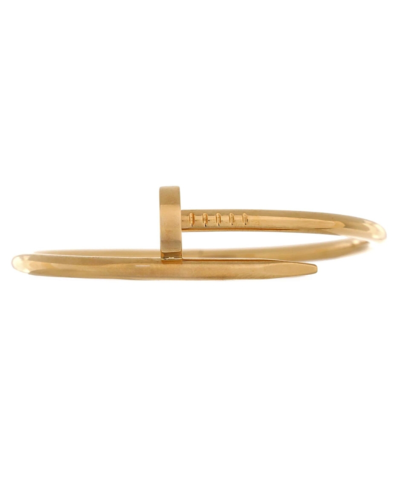 Pre-owned Pre-owned Cartier Cartier Classic Juste Un Clou Bracelet 18k Gold