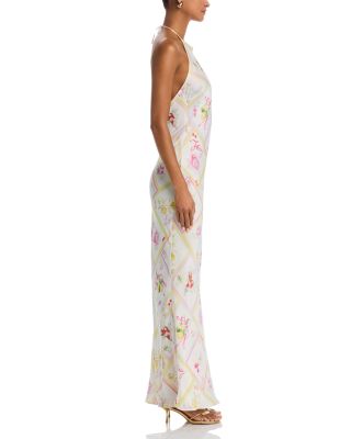 Brynthe Floral Halterneck Maxi Dress