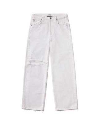 Ayla High Rise Baggy Jeans in Zinc