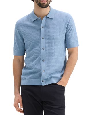 Cairn Short-Sleeve Sweater in Cotton