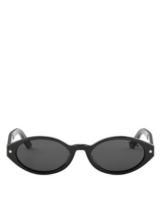 DiorPacific R1I Oval Sunglasses, 52mm