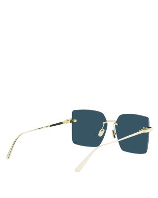 CDior S3U Square Sunglasses, 60mm