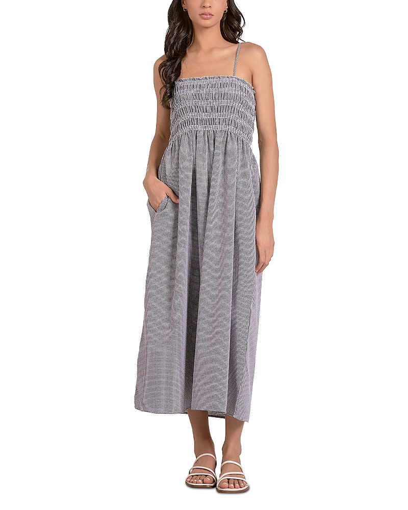 Elan Smocked Maxi Dress