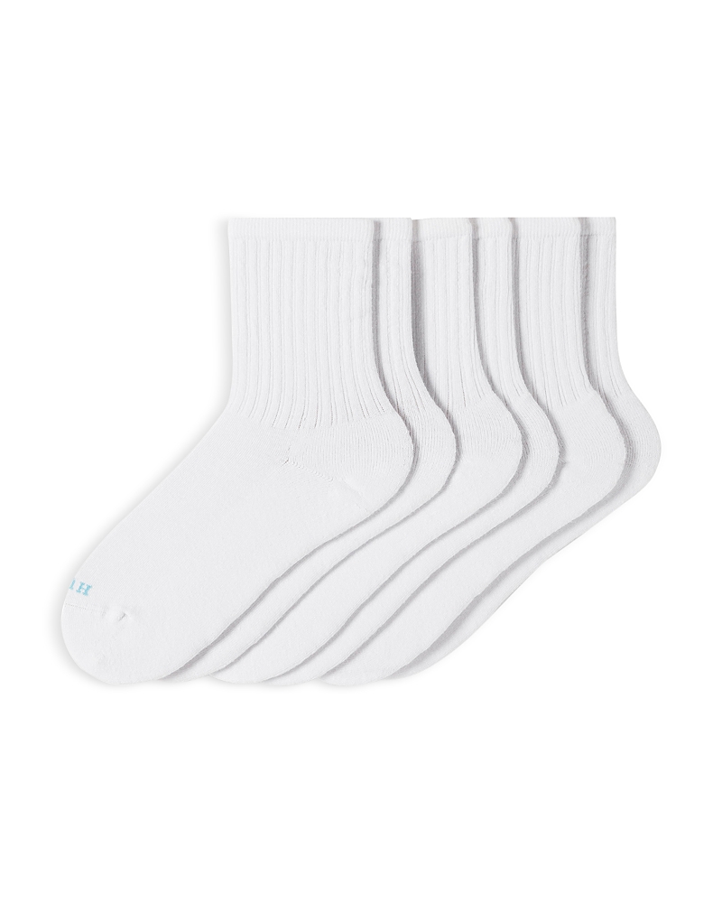 Hue Air Cushion Sport Crew Socks, Set of 3