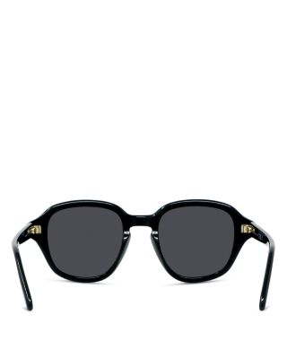 Slim Round Sunglasses, 50mm