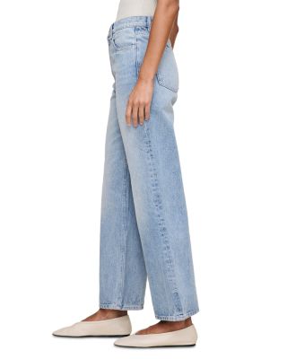 Karmine High Rise Refined Wide Leg Jeans in Vintage Light