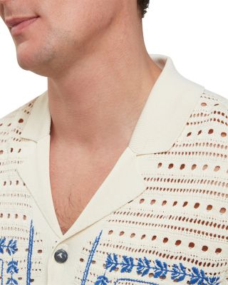 Barri Crochet Embroidered Shirt