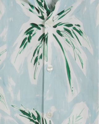 Boche Relaxed Fit Tropical Palm Tree Shirt