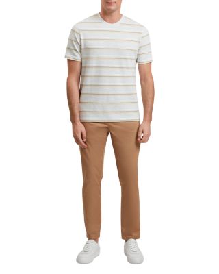 Gorano Textured Striped Tee
