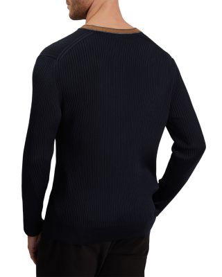 Nayor Ribbed Crewneck Sweater