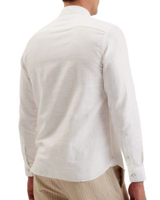 Button Front Long Sleeve Shirt
