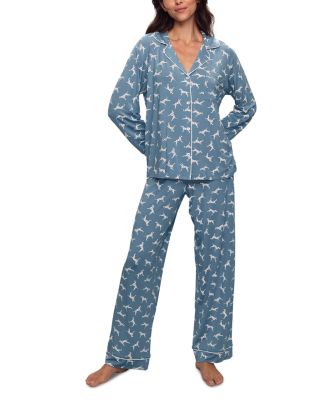 Gisele Printed Long Pajama Set