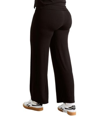 The Softest Rib Over/Under Bump Relaxed Pant