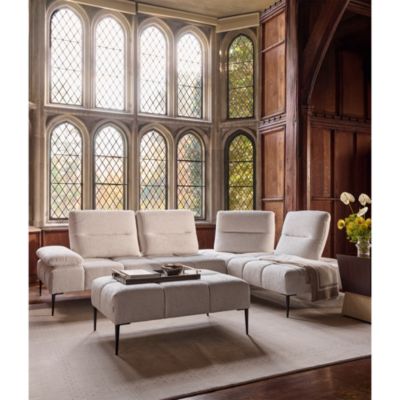 Soprano 2-Piece Fabric Sectional