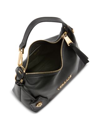 Tag Leather Hobo Bag