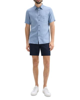 Irving Short-Sleeve Shirt in Relaxed Linen