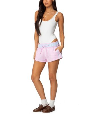 Baylee Contrast Striped Shorts