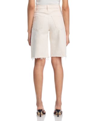 The Half Pipe Frayed Bermuda Shorts