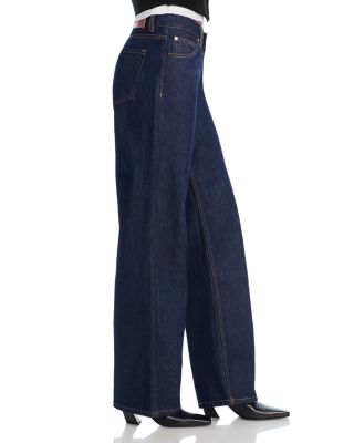 Low Rise Straight Leg Jeans in Havana Night