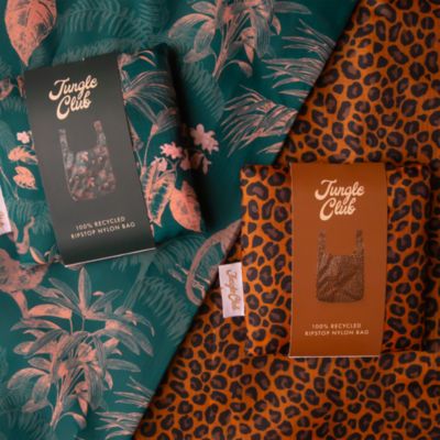 Wild Animal Printed Bag Duo