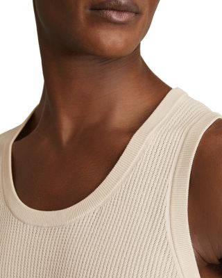 Watson Sleeveless Textured Tee