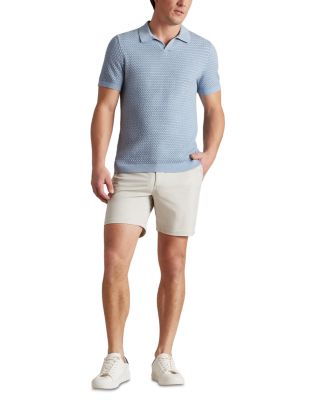 Johnny Collar Short Sleeve Polo Sweater