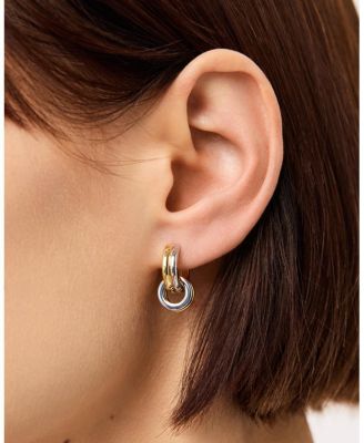 Asher Huggie Drop Earrings